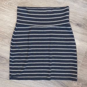 3/25 Striped Mini Skirt